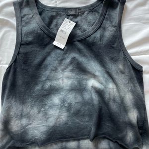 🖤🤍tie dye pacsun cropped tank